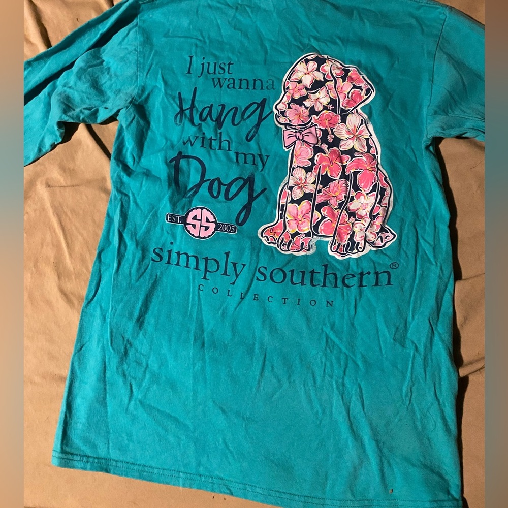 Simply southern size small long sleeve tee